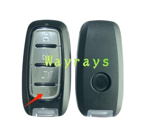 For VVDI chrysler remote replacement key shell without blade