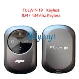 Original for Chery FULWIN T9 ID47 chip 434mhz keyless 4 button remote key