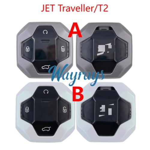 Original for Chery Jetour Traveller/T2 ID47 chip 434mhz keyless 4 button remote key