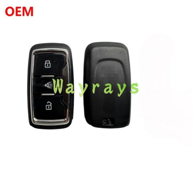 [without blade]For Original Chery X70 X70S  key shell with oval logo place