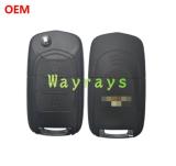 For Original Chevrolet key shell with OEM logo place