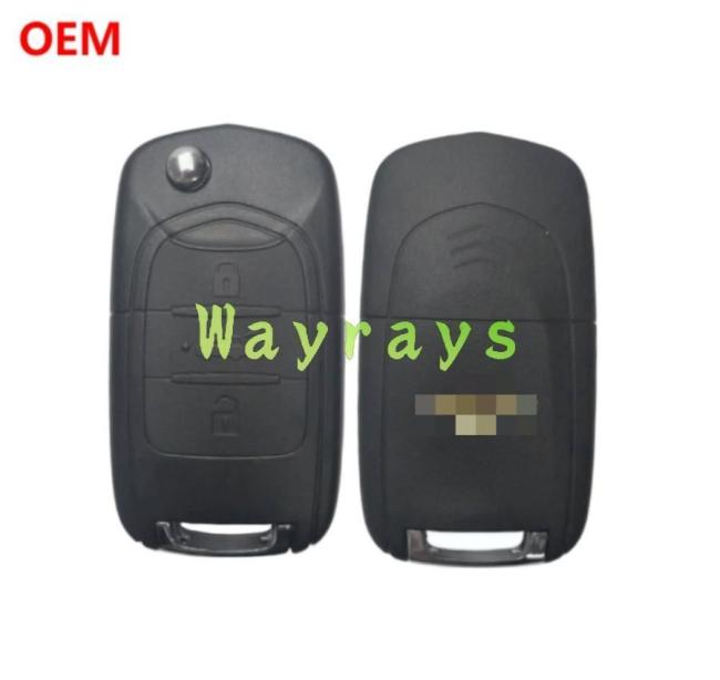 For Original Chevrolet key shell with OEM logo place