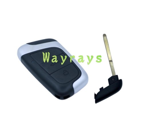For Chery eq1 key shell with oval logo place
