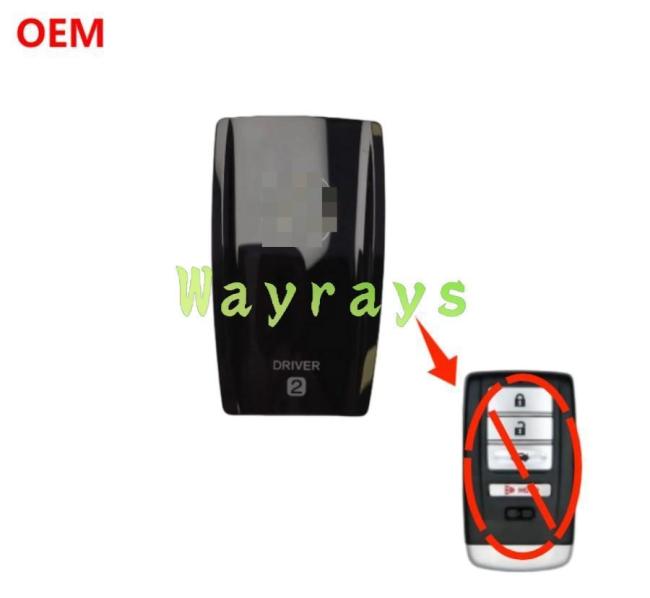 [Only the original back cover]Brand new For Acura key shell，with OEM logo