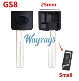 [25mm]
For Trumpchi GS8  emergency key blade
