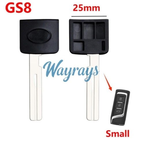 [25mm]
For Trumpchi GS8  emergency key blade