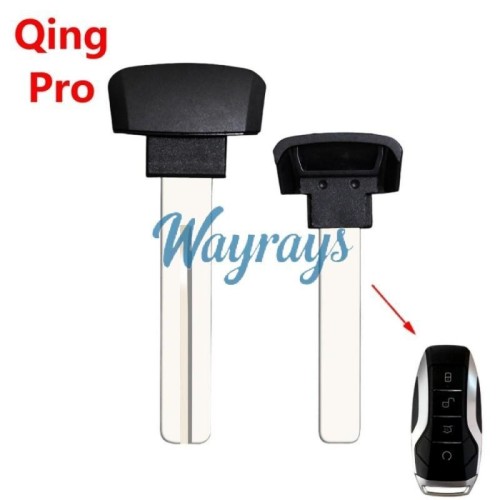For BYD Qing pro emergency key blade