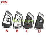 For Original BMW F series key shell with logo place