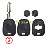 For BMW transponder key shell without chip without logo