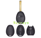 For BMW mini key shell with ring logo place