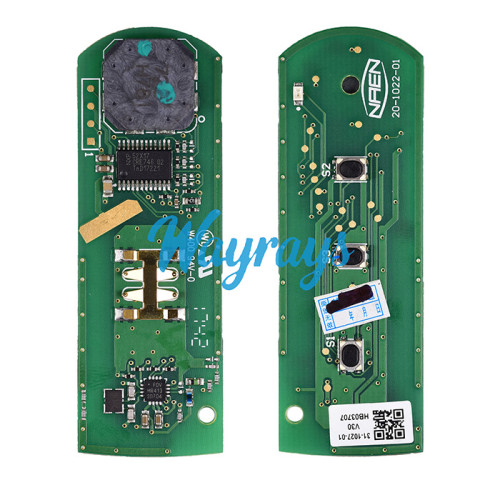Original for Geely  Vision X6 ID47 chip PCF7952X with ASK 434mhz keyless 4 button remote key