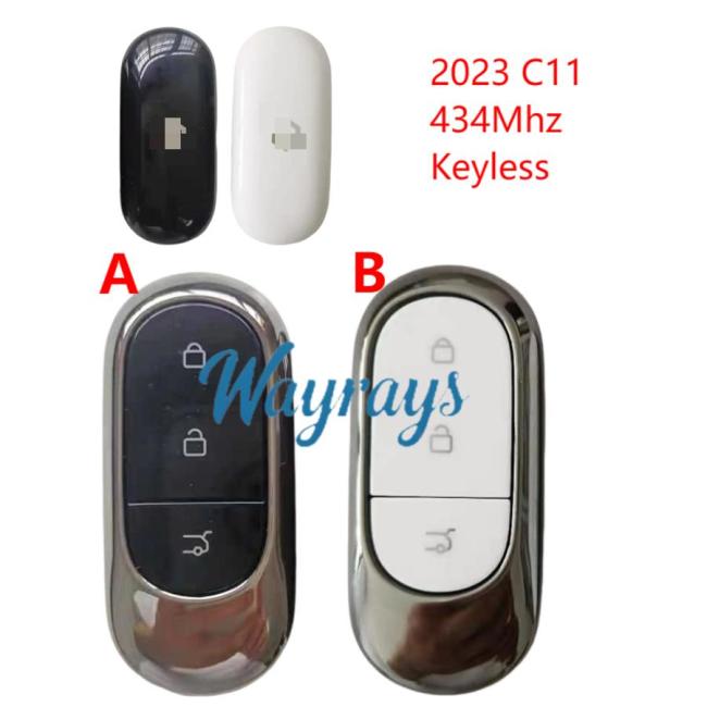 Original for Leapmotor 2023 C11 434mhz keyless 3 button remote key