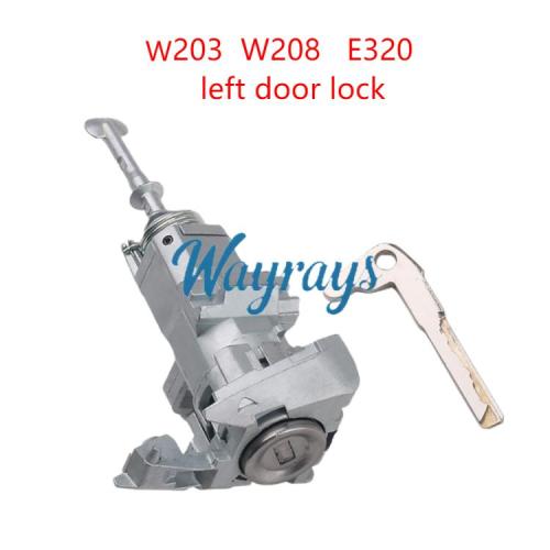 For Benz W203 W208 E320 left door lock with 1 key