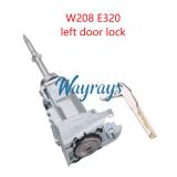 For Benz W208 E320 left door lock with 1 key