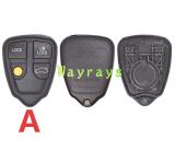 For Volvo key shell without logo