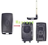 For Landrover key shell for install original PCB with oval logo place