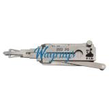 Lishi BYD F0 2 in 1 tool.Support New BYD F0 dedicated 6 teeth to open the reading 7 teeth can open