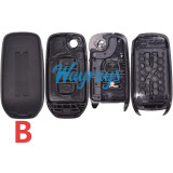 Original for Renault 4A chip Hitag AES with FSK 434mhz keyless 3 button remote key