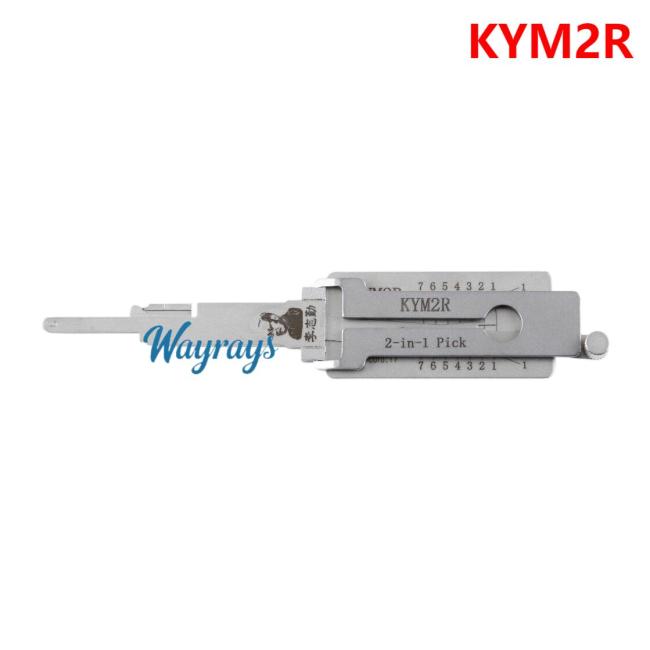 Lishi KYM2R 2 in 1 tool.Support 1997+ KYMCO motorcycle