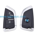 Keydiy ZB02-3 smart remote，For 46.47.48.49.4A、MQB48、5C chip types, match it to the car after generating it