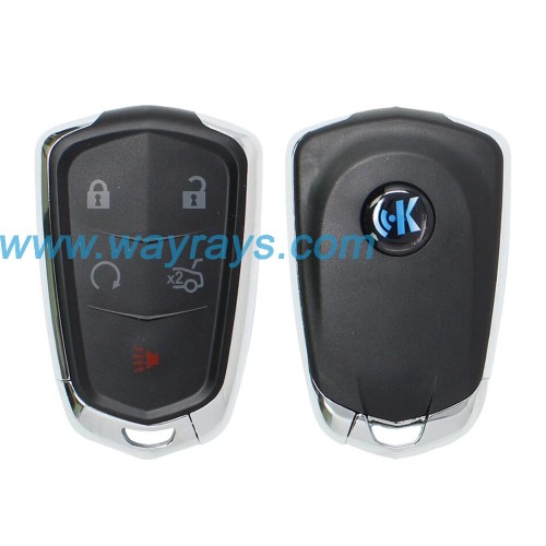 Keydiy ZB05-5 smart remote，For 46.47.48.49.4A、MQB48、5C chip types, match it to the car after generating it