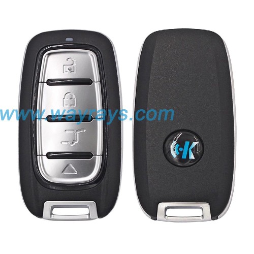 Keydiy ZB27-4 smart remote，For 46.47.48.49.4A、MQB48、5C chip types, match it to the car after generating it
