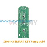Keydiy ZB44-3(Only PCB) smart remote，For 46.47.48.49.4A、MQB48、5C chip types, match it to the car after generating it
