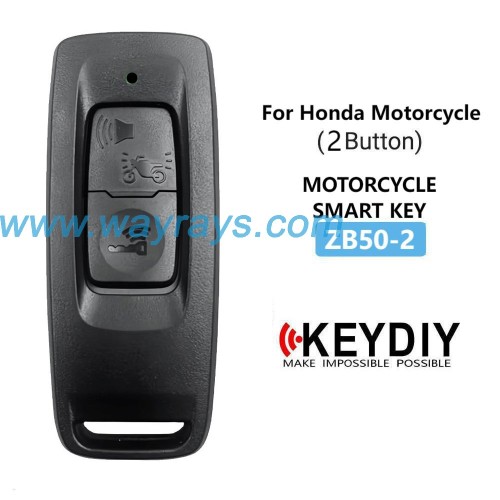 Keydiy ZB50-2 smart remote，Support various kinds of 46.47.48.49 4A Smart card key generation and matching generate motorcycle programs
