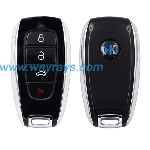 Keydiy ZB41-4 smart remote，For 46.47.48.49.4A、MQB48、5C chip types, match it to the car after generating it
