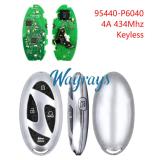 For Hyundai 2023 Santa Fe MX5 95440-P6040 4A chip with 434mhz keyless 5 button key