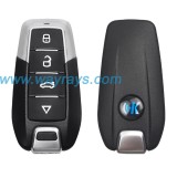 Keydiy ZB61-4 smart remote，For 46.47.48.49.4A、MQB48、5C chip types, match it to the car after generating it