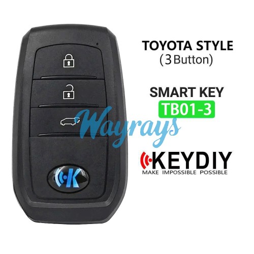 Keydiy TB01-3 smart remote,for 8A Smart Key