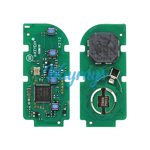 Keydiy TB02-3 (Only PCB) smart remote,for 8A Smart Key