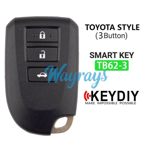 Keydiy TB62-3 smart remote,for 8A Smart Key