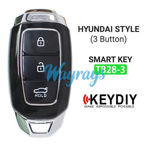 Keydiy TB28-3 smart remote,for 8A Smart Key