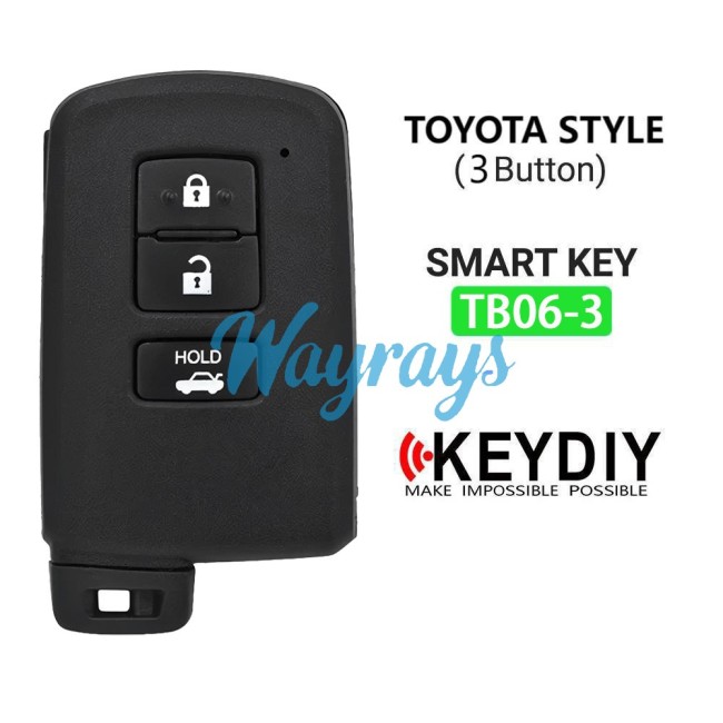 Keydiy TB06-3 smart remote,for 8A Smart Key