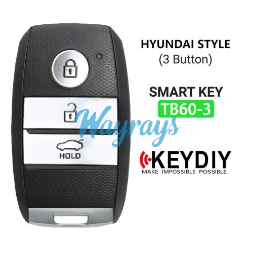 Keydiy TB60-3 smart remote,for 8A Smart Key