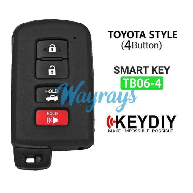 Keydiy TB06-4 smart remote,for 8A Smart Key
