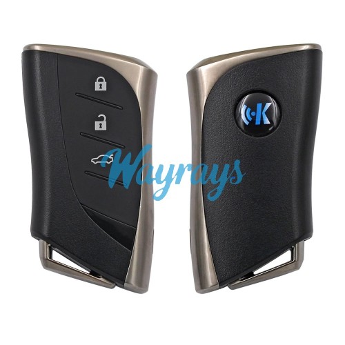 Keydiy TDB42-3 smart remote,4D smart key generation, support emergency start，support frequency and trunk button value modification
