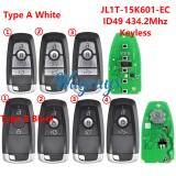 For Ford JL1T-15K601-EC ID49 chip HITAG Pro with FSK 434.2mhz keyless 2/3/4 button remote key