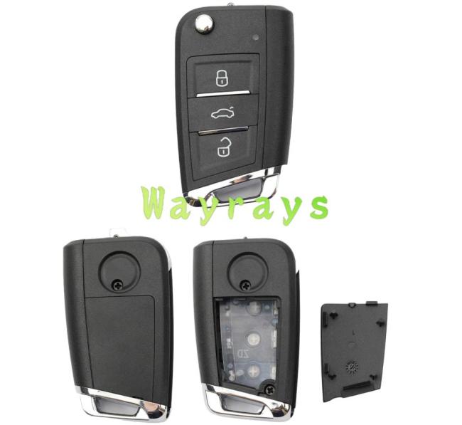 For VVDI VW remote replacement key shell without blade