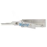 Lishi BE2-7 BEST 2 in 1 lock pick decoder tool.Support USA residential decoder