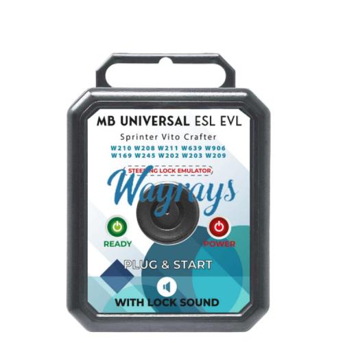 Universal ESL ELV Steering Lock Emulator for Benz USA Sprinter, Vito ,VW Crafter W169 W245 W202 W203 W208 W209 W210 W211 W639 W906 USA Sprinter Dodge Freightliner Vans  With Lock Sound