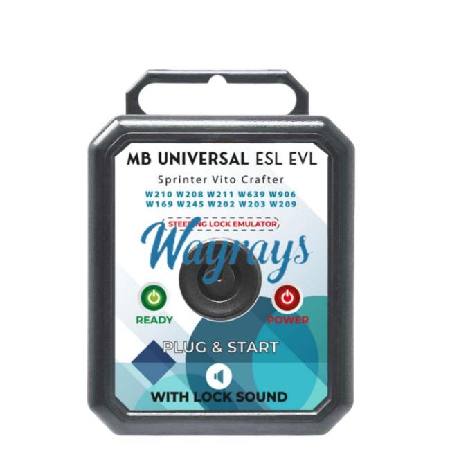 Universal ESL ELV Steering Lock Emulator for Benz USA Sprinter, Vito ,VW Crafter W169 W245 W202 W203 W208 W209 W210 W211 W639 W906 USA Sprinter Dodge Freightliner Vans  With Lock Sound