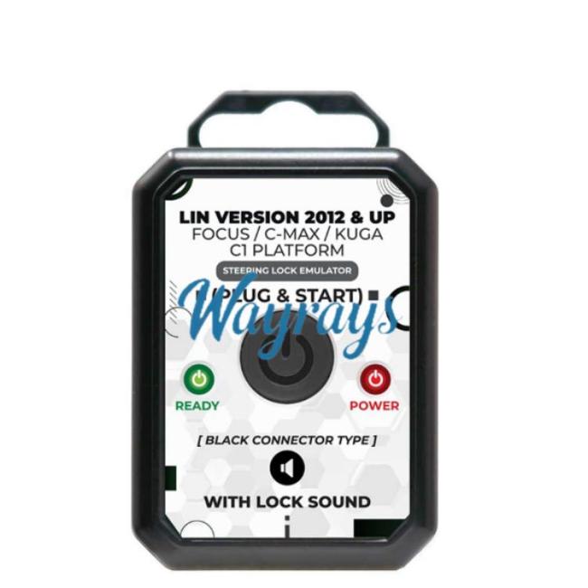 Universal ELV ESL Steering Lock Emulator for 2012+ Ford C-Max Kuga C1 Platform with Lock Sound