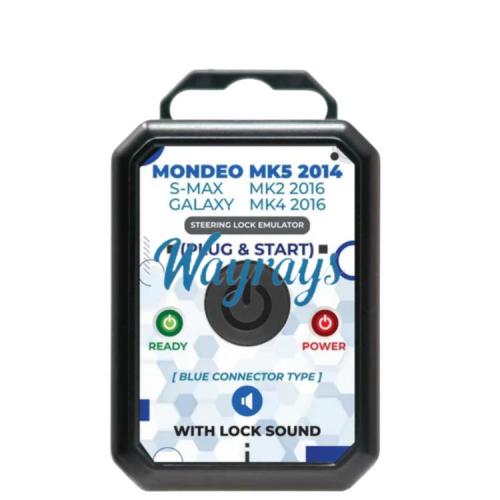 Universal ELV ESL Steering Lock Emulator for Ford Mondeo MK5 (2014+), S-MAX MK2 (2016+), and Galaxy MK4 (2016+) with Lock Sound
