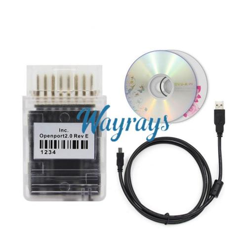Tactrix Openport 2.0 ECU FLASH J2534 chip tuning interface with copper pins for 2CD ECU tuning.
