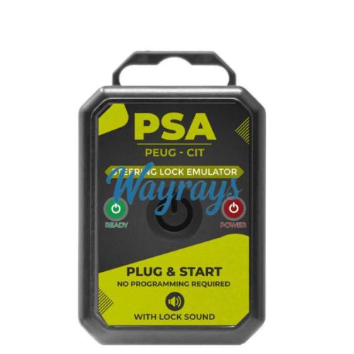 Universal for PSA Peugeot Citroen 2011+ Steering Lock Emulator With Lock Sound
