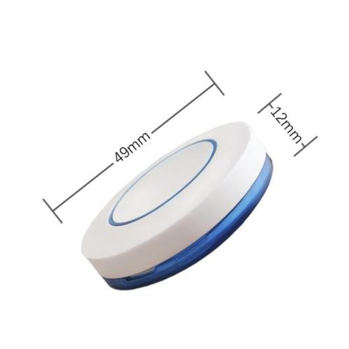 Colorful single fixed-frequency 434Mhz SOS one-touch emergency alarm button wireless remote,Learning-oriented, cannot be copied.