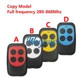 Four-season style copy model full-frequency 280-868Mhz retractable garage door wireless remote